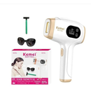 Depilador Feminino A Laser Frio Profissional 48w Bivolt De Diodo Portátil Kemei Km 7106