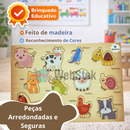 Quebra Encaixe Didático Animais 