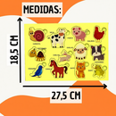 Quebra Encaixe Didático Animais 